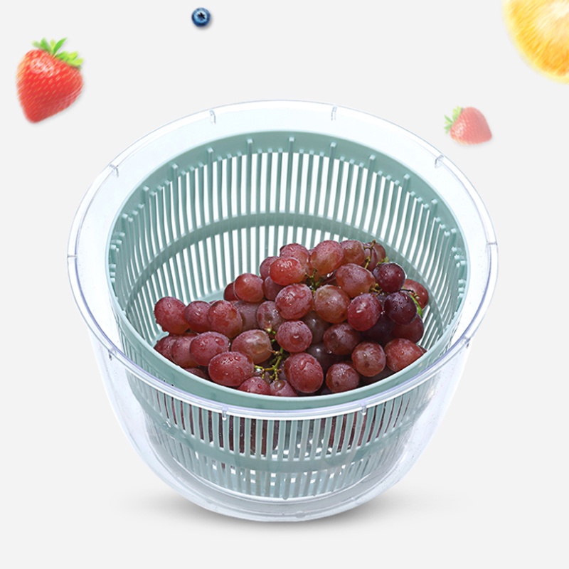 Con Quay Salad Kèm Tô An Toàn Và Tay Cầm Xoay Dễ Sử Dụng Cho Nhà Bếp