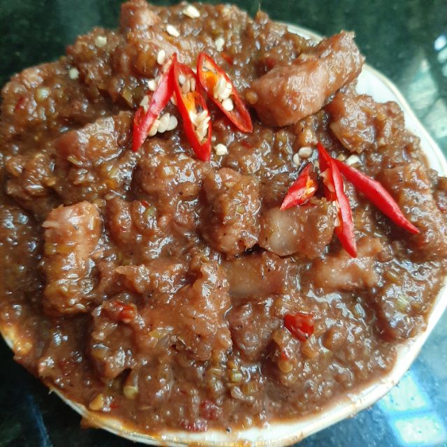 thịt kho mắm ruốc 500gr