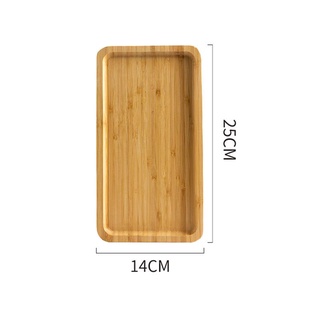 (Sẵn) Khay gỗ đựng đồ ăn decor