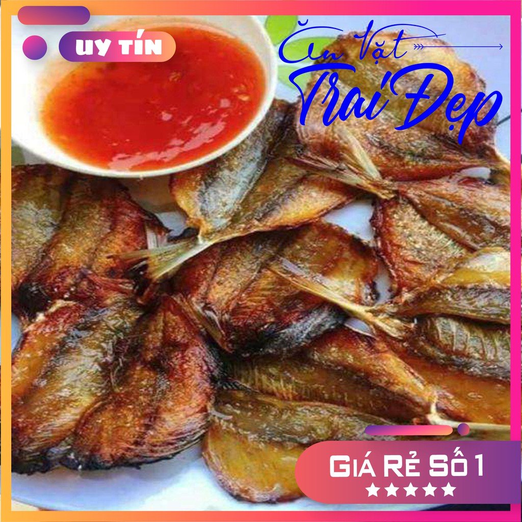 Cá Chỉ Vàng Khô Ngon nhất - Loại đặc biệt: Dày mình, Dẻo, Ngọt, Thơm - Trai Đẹp Snacks