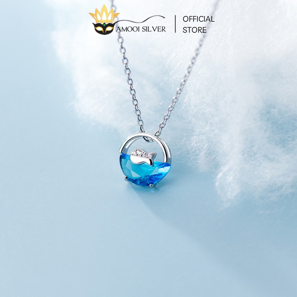 Dây Chuyền Bạc S925 Cá Nhỏ Giữa Đại Dương Cá Tính - Amooi Silver AD130