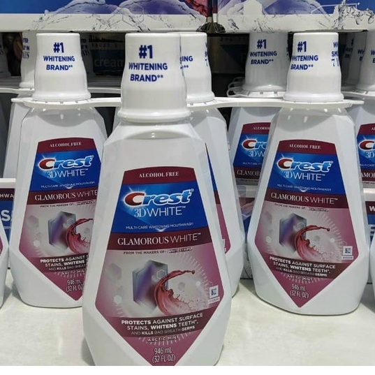 Nước súc miệng không cồn Crest Pro Health Advanced Multi Protection,Nước Súc Miệng Chắc Khỏe Răng Crest 1 Lít