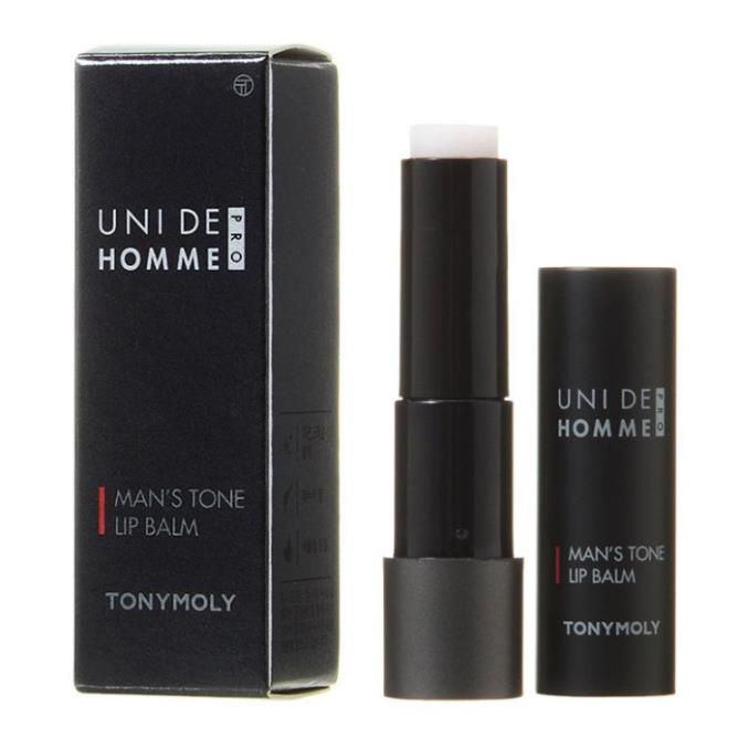 Son dưỡng môi cho nam TONYMOLY Uni De Homme Man's Lip Balm 3.4g 👄