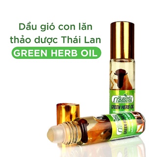 Dầu lăn nhân sâm thái lan - green herb oil 8ml
