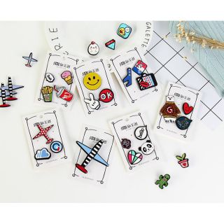 Huy hiệu ghim pin cài áo, cặp, balo trend cá tính