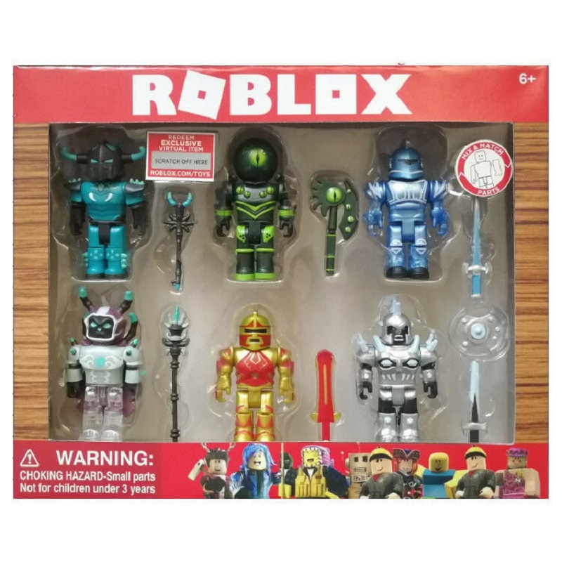 Roblox Game Figma Oyuncak Champion Robot Mermaid Playset Mini Action Figure Toy Action Figurines