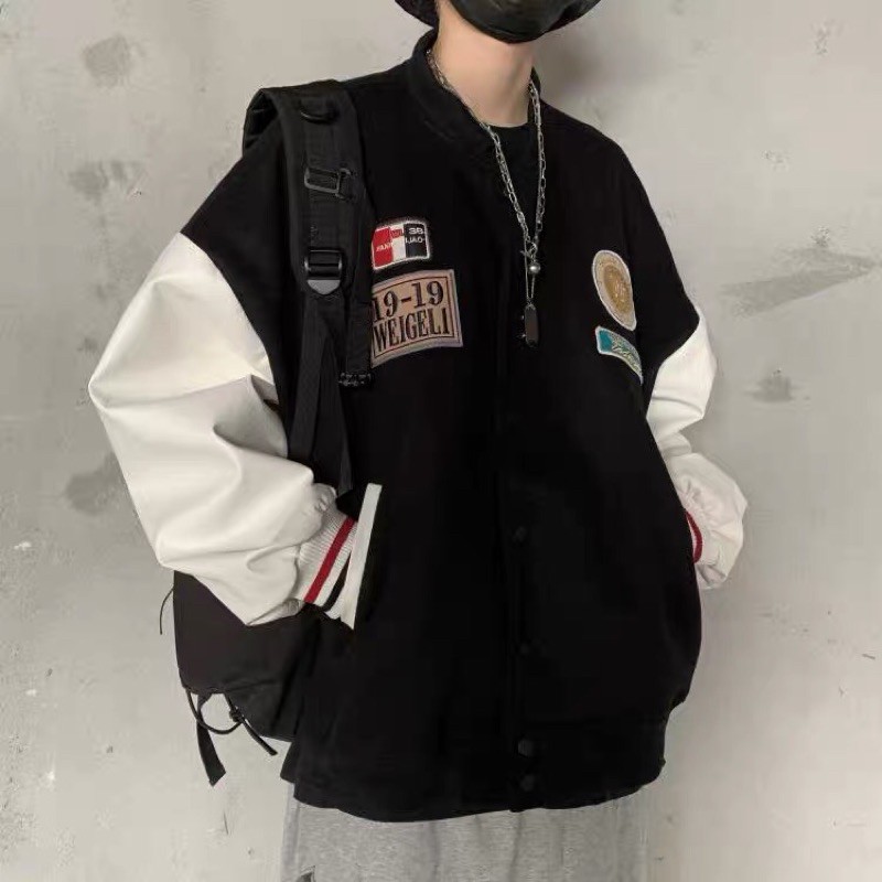 (SẴN + VIDeo) Áo khoác bomber ulzzang hot trend cá tính Hàn Quốc 2020 KÈM 3 ẢNH THẬT CUỐI | BigBuy360 - bigbuy360.vn