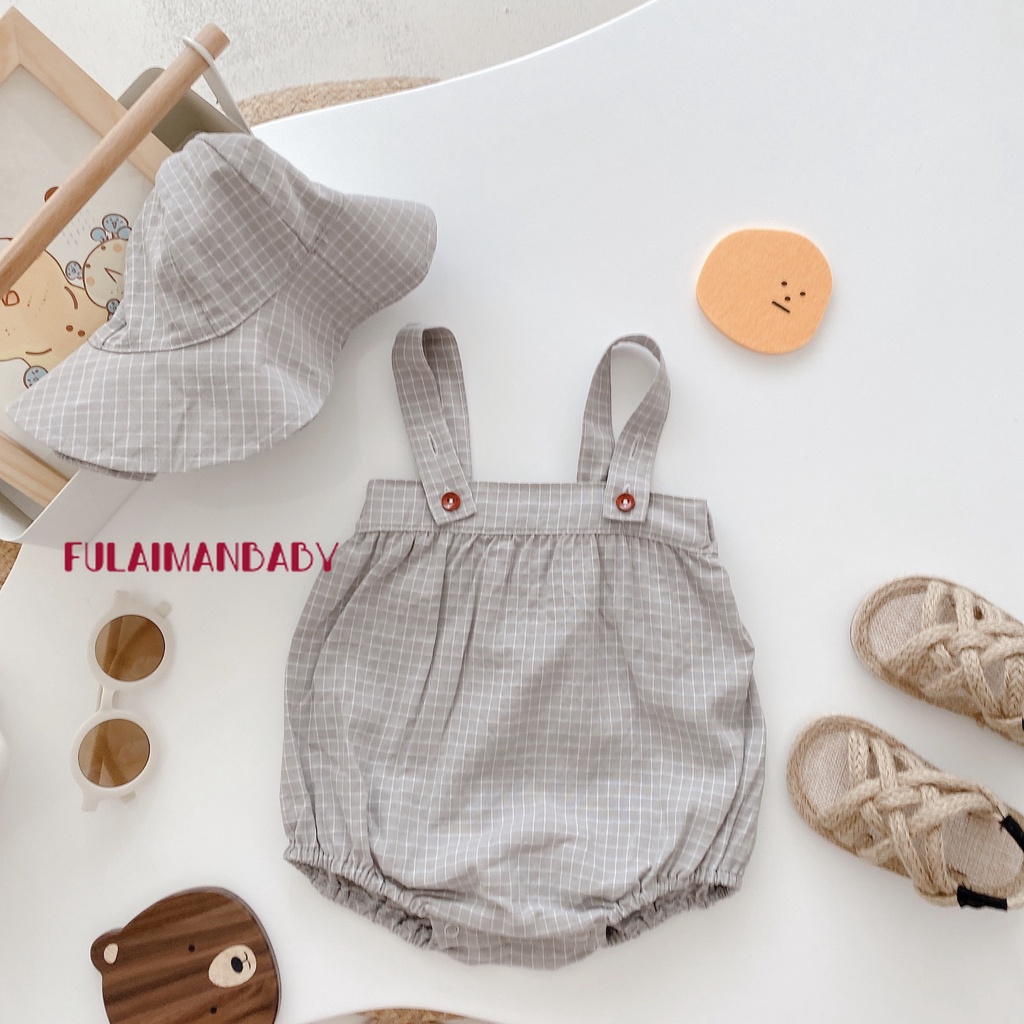 Bộ Áo Sơ Mi Ngắn Tay + Quần Short + Mũ Thời Trang Mùa Hè Cho Bé Trai