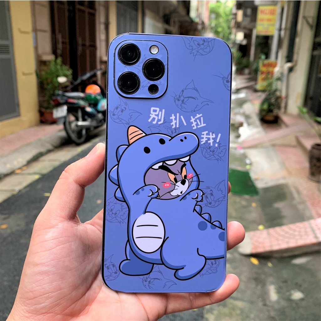 Miếng dán Skin Tom & Jerry Cho Iphone Và Các Dòng Máy Android