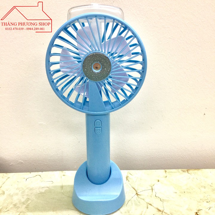 Quạt Phun Sương Tích Điện Cầm Tay - Để Bàn Mini F168 Chính Hãng | BigBuy360 - bigbuy360.vn