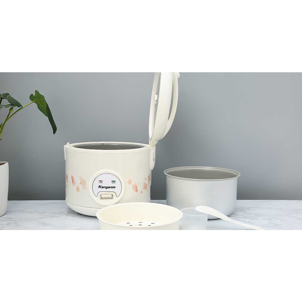 Nồi cơm điện Kangaroo KG18RC3 dung tích 1.8 lít bảo hành 12 tháng