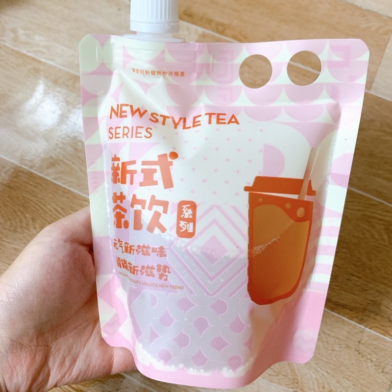 TRÀ SỮA LẮC, TRÀ TRÁI CÂY DẠNG TÚI