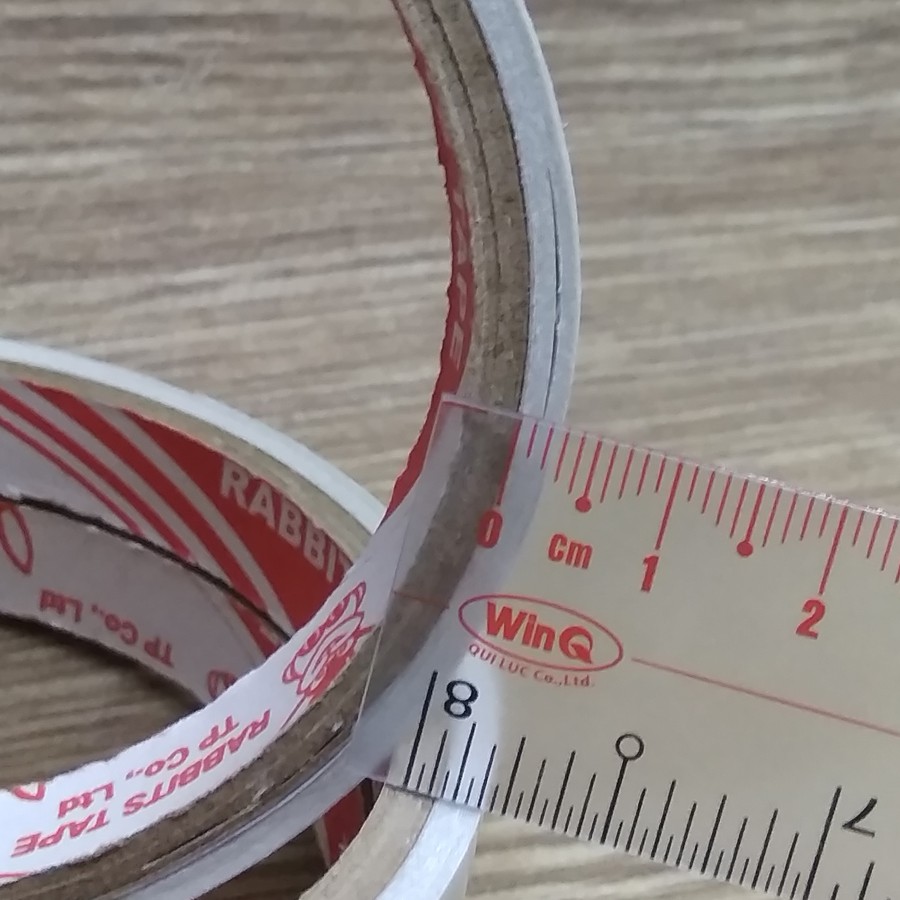 Băng Keo Hai Mặt nhiều kích cỡ 1,2cm và 2,4cm