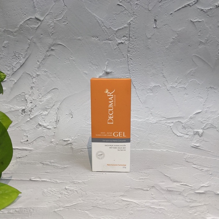 Gel Ngừa Mụn Decumar Advanced Nano Curcumin 20g