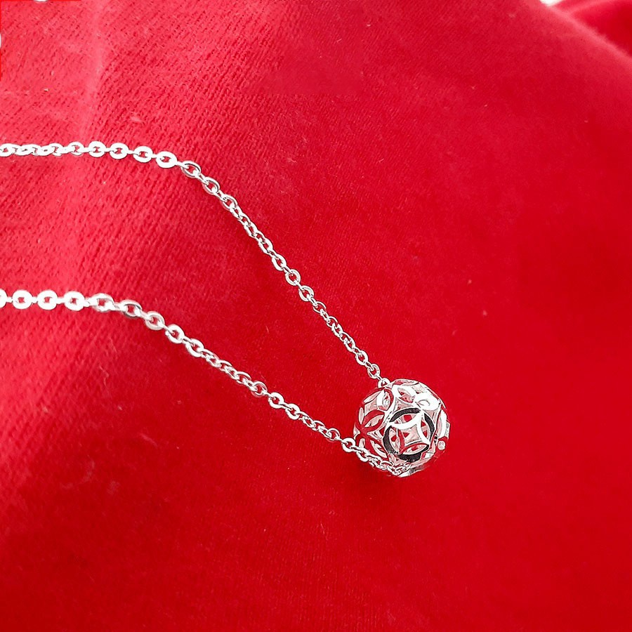 Dây Chuyền Bạc Quả Cầu Kim Tiền Bạc Ta TNC JEWELLERY