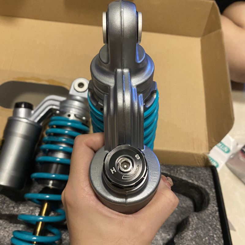 Phuộc nhún sau Nitron bình dầu cho xe Ab novo 4 5 6 NVX PCX Dylan Ps Impulse ....