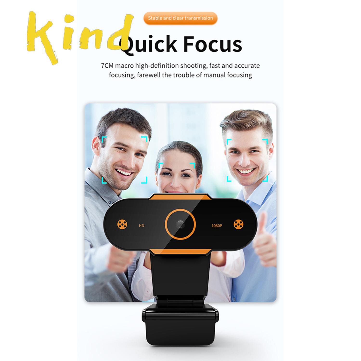 Webcam Có Thể Điều Chỉnh Độ Nét Cao Kèm Mic