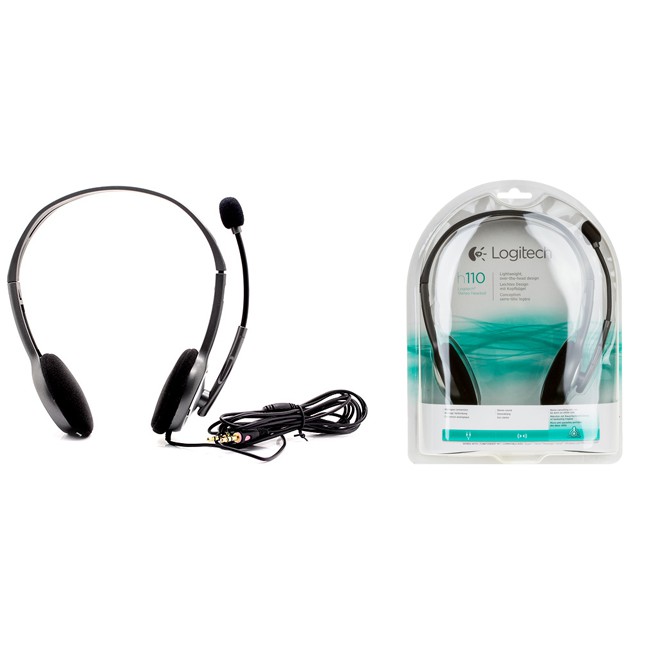 Tai nghe Logitech H110  2 jack cắm