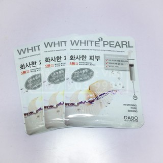 Mặt nạ trắng da DABO WHITE PEARL Hàn Quốc