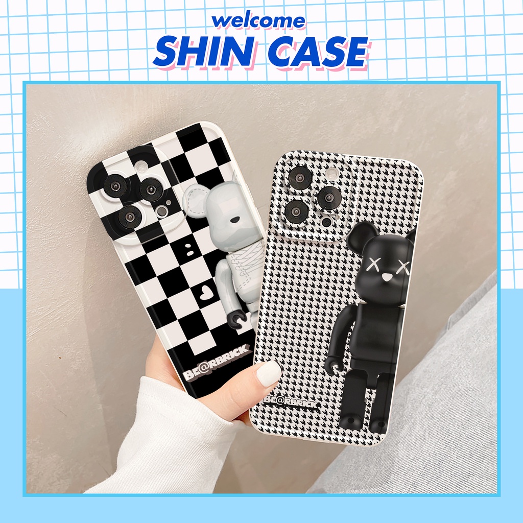 Ốp lưng iphone MR.Brick bóng cạnh vuông 6/6plus/6s/6splus/7/7plus/8/8plus/x/xs/11/12/13/14/pro/max/promax/plus/shin/case