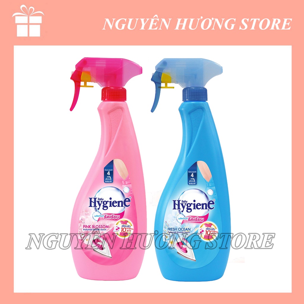 Xịt ủi quần áo Hygiene Thái Lan 550ml - Nguyên Hương Store