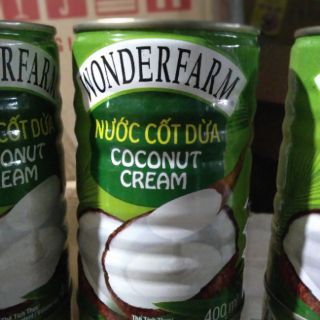 NƯỚC CỐT DỪA WONDERFARM [400 ML]