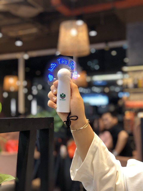 [ Sin Smart ] Quạt chữ led I Love You và theo yêu cầu