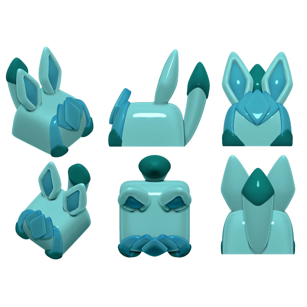 EEVEELUTIONS VOL 2 KEYCAPS COLLECTION