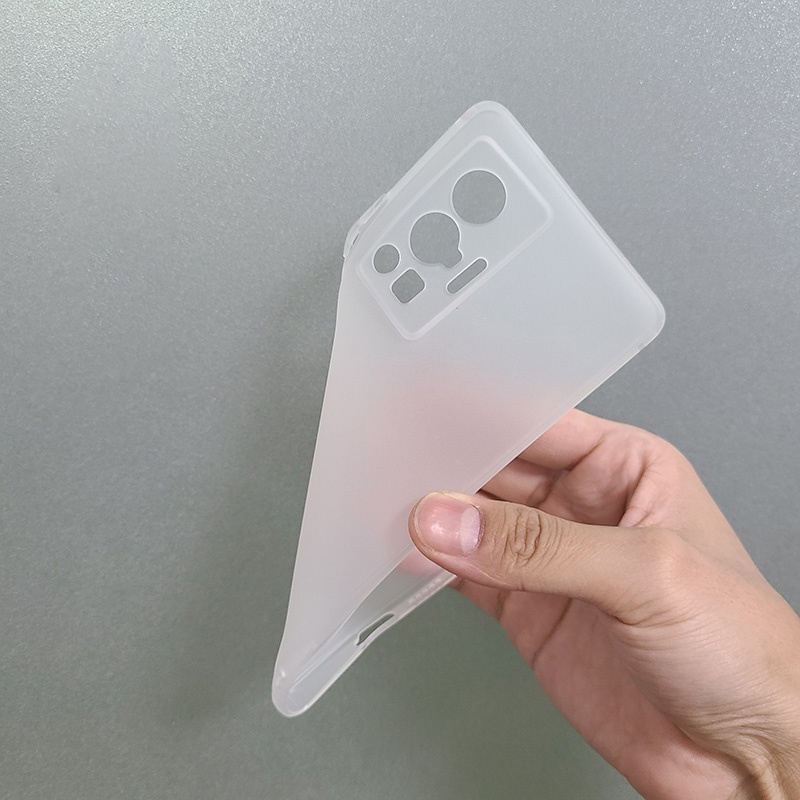 Ốp điện thoại mềm siêu mỏng màu nhám cho Vivo X70 X60 Pro Plus Pro+ X70Pro