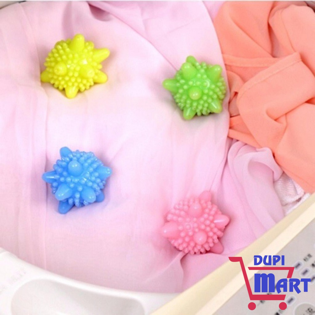 [TIỆN ÍCH] Bóng giặt nhím cầu gai  - bóng giặt sinh học - bóng gai giặt đồ máy giặt siêu sạch giảm nhăn - DupiMart