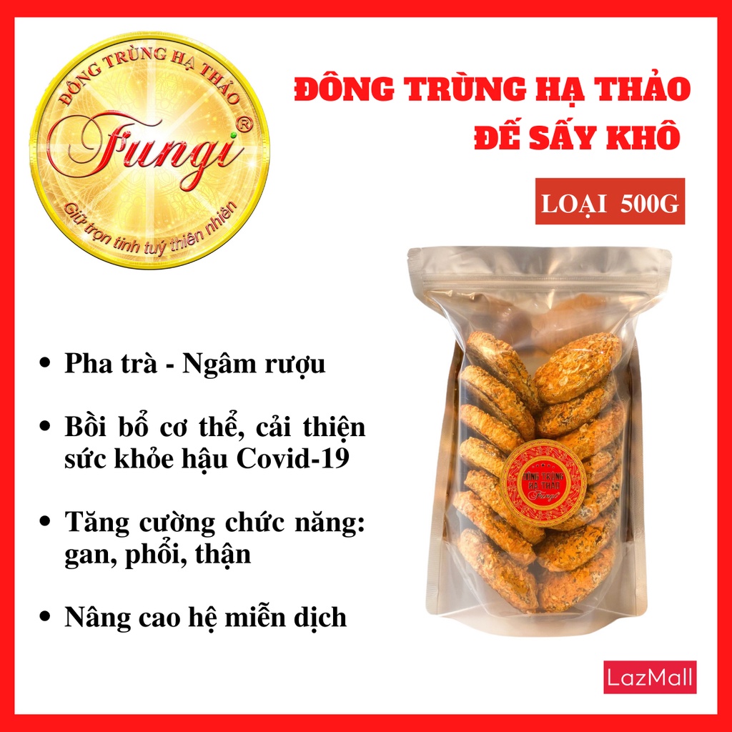 Cơ Chất Đông Trùng Hạ Thảo Fungi (1kg) [Thế Giới Nấm - Cantho Fresh Food]