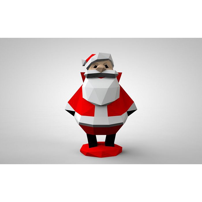 Mô hình giấy ông già Noel