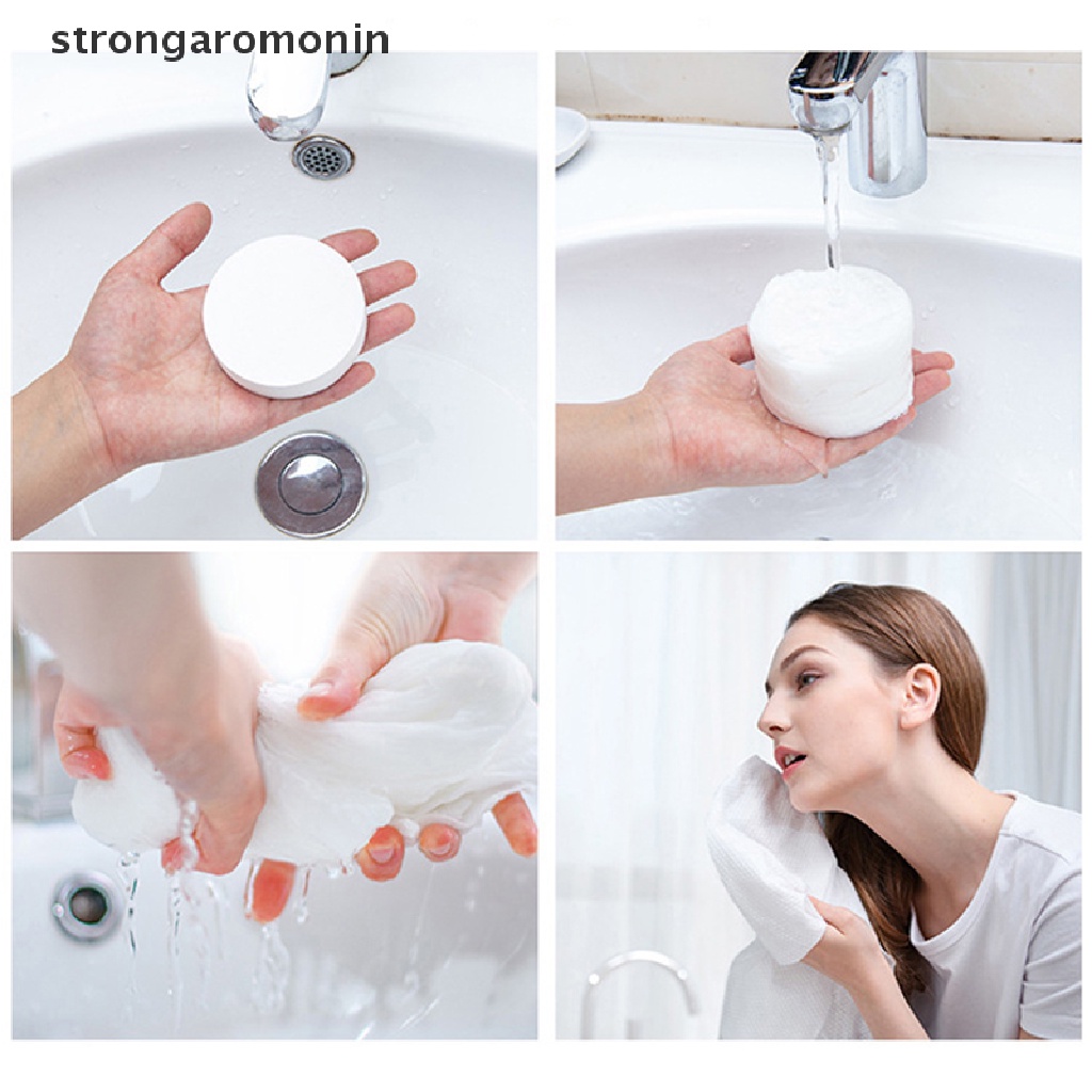 Khăn Tắm Cotton Nén Dùng Một Lần 28 * 70cm