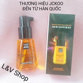 [ L&V] Tinh dầu dưỡng tóc JCKOO uốn, dưỡng tóc khô xơ, tóc nhuộm giúp giữ nếp, tạo nếp tóc mềm mượt, phục hồi hư tổn