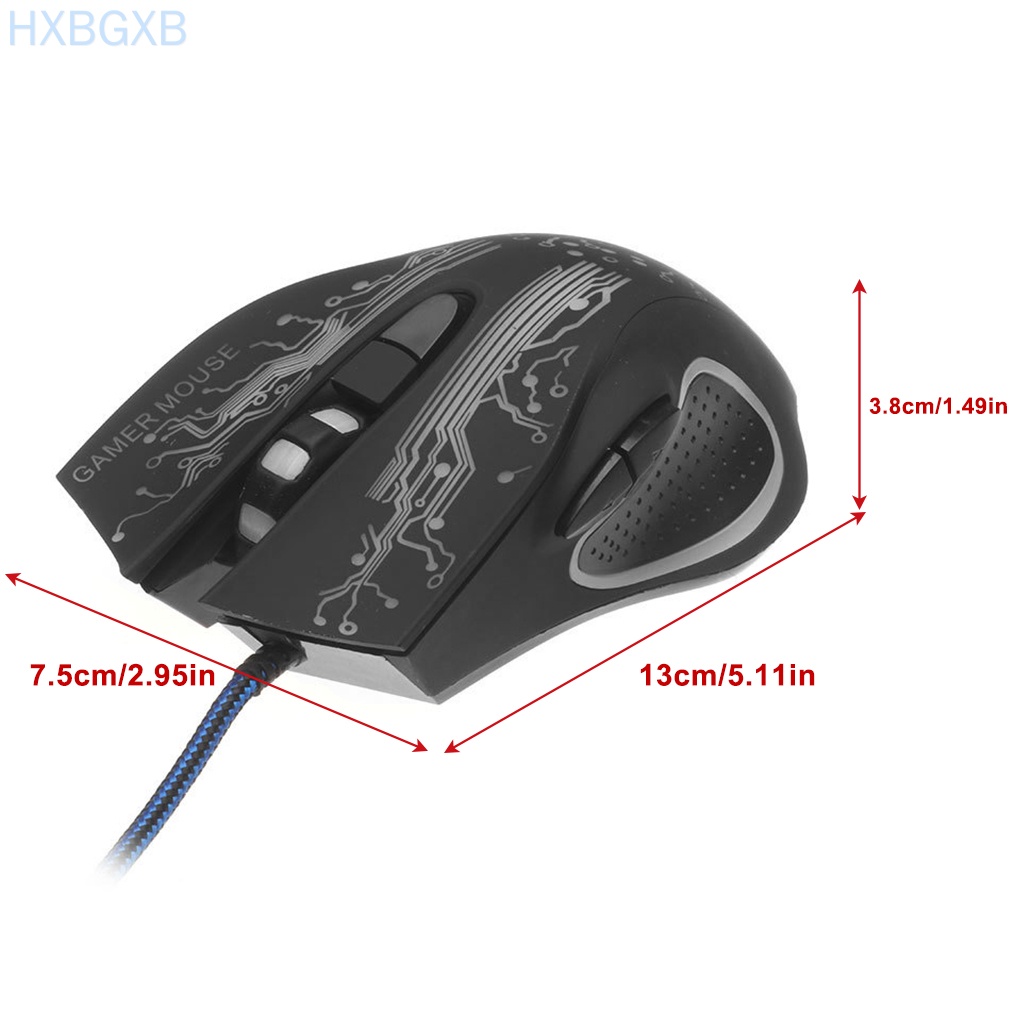 Chuột Chơi Game Có Dây Và Đèn Led Cổng Usb 2.0 | BigBuy360 - bigbuy360.vn