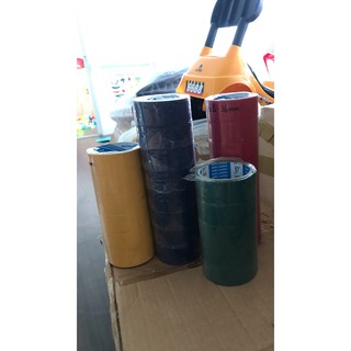 Băng keo simili 36mmx12Y đỏ, vàng, xanh dương, xanh lá