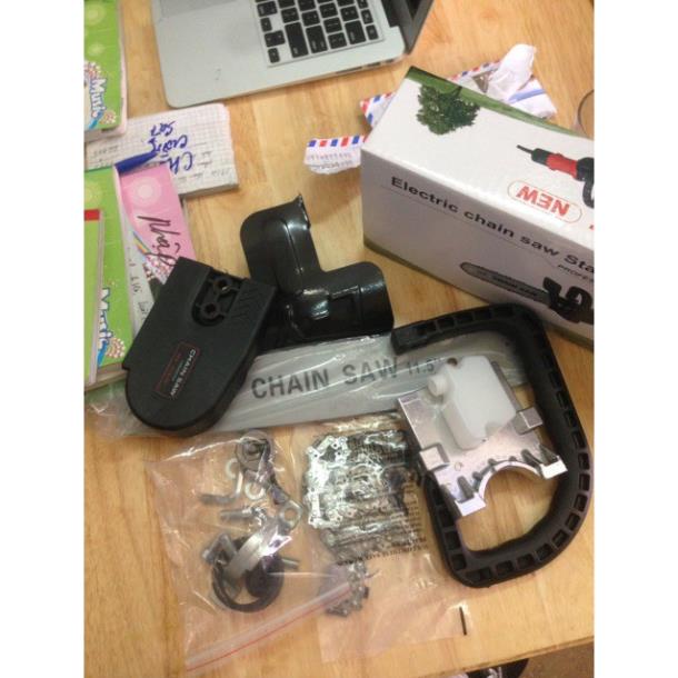 Bộ lưỡi cưa xích gắn máy mài - Tận dụng máy cắt cầm tay mà không cần tốn tiền mua máy cưa