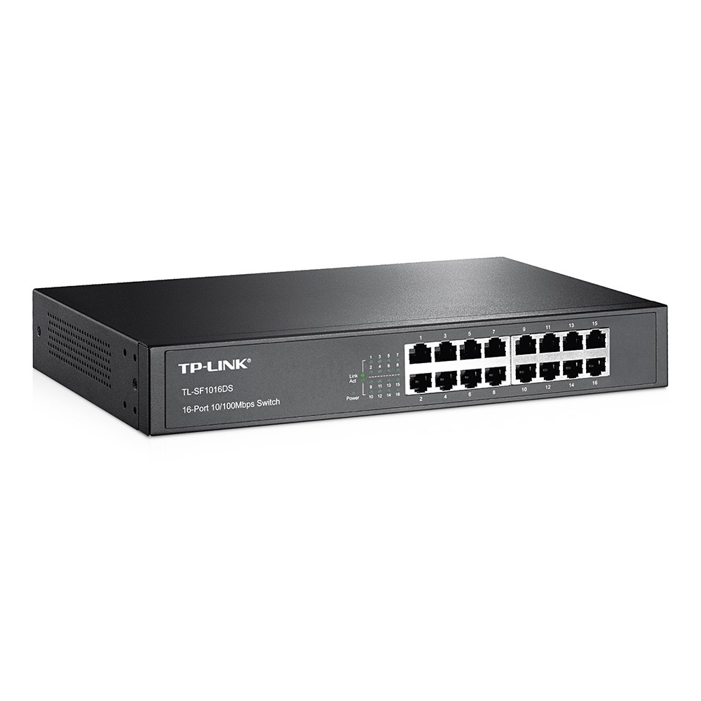 Switch TP-Link TL- SF1016DS (16 port 10/100 - Vỏ kim loại)