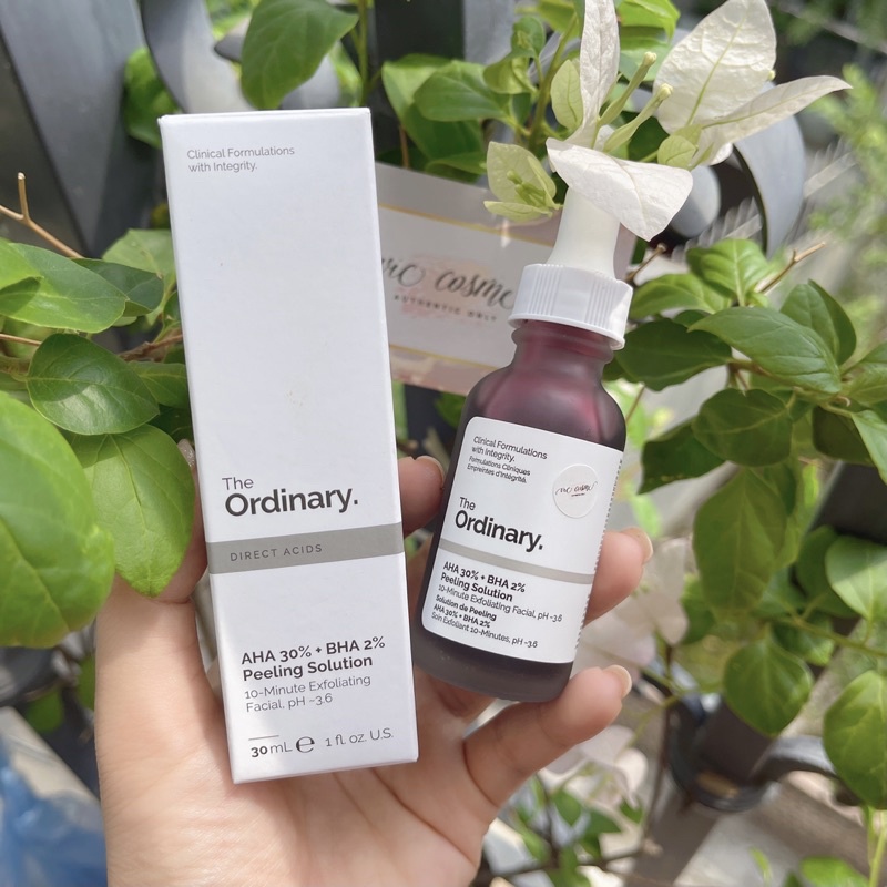 Serum tẩy da chết The Ordinary AHA 30% +BHA 2% Peeling solution