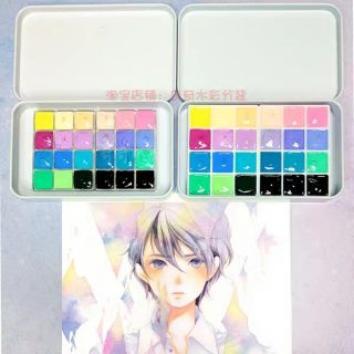 Sét 24 màu nước dùng thử Paul rubens hạng họa sĩ