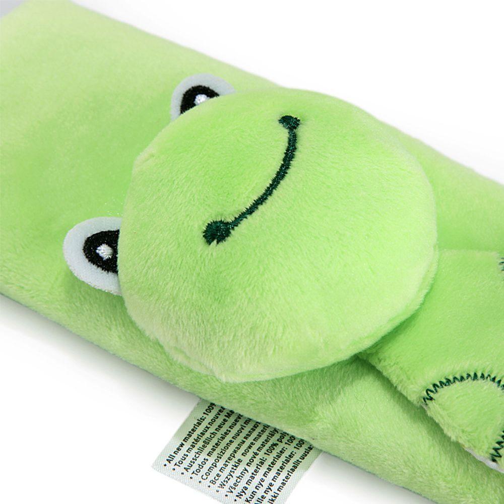 Vỏ Bọc Bảo Vệ Vai Gắn Dây Đai An Toàn Xe Đẩy Em Bé Màu Trơn Hình Sư Tử / Gấu