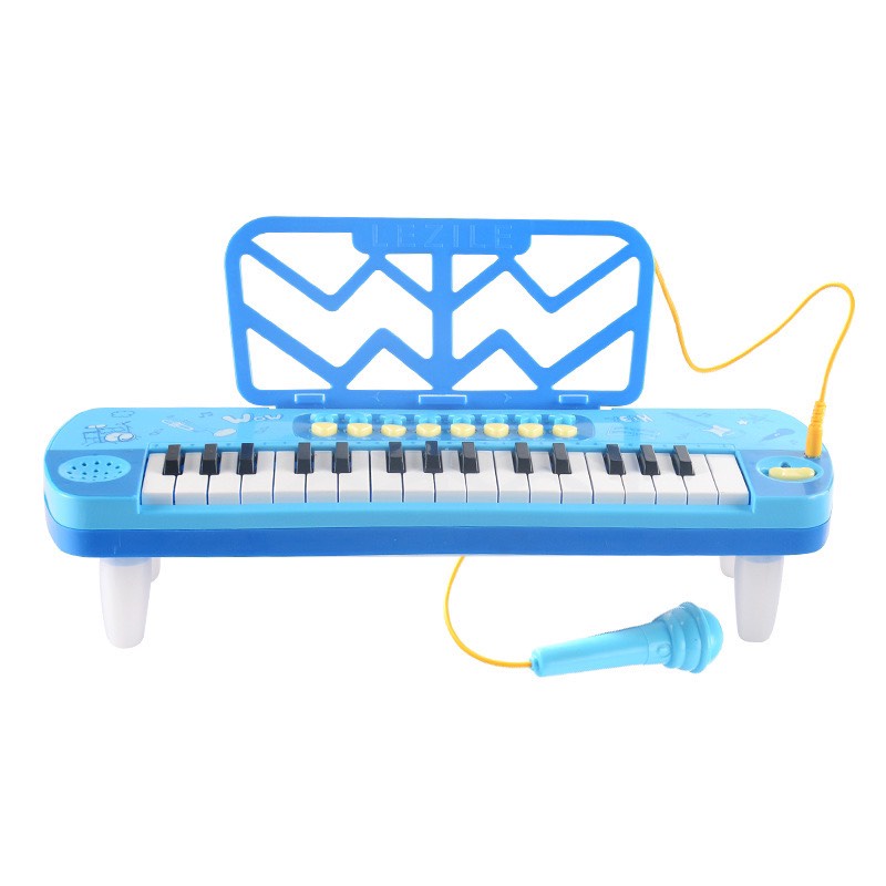Đồ Chơi Đàn Piano Có Nhạc Và Micro Giúp Bé Học Hát Vui Vẻ