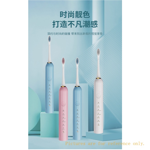 Bàn Chải Đánh Răng Điện Xiaomi Tự Động Mềm Mại Có Thể Sạc Lại Tiện Dụng Cho Nam Và Nữ