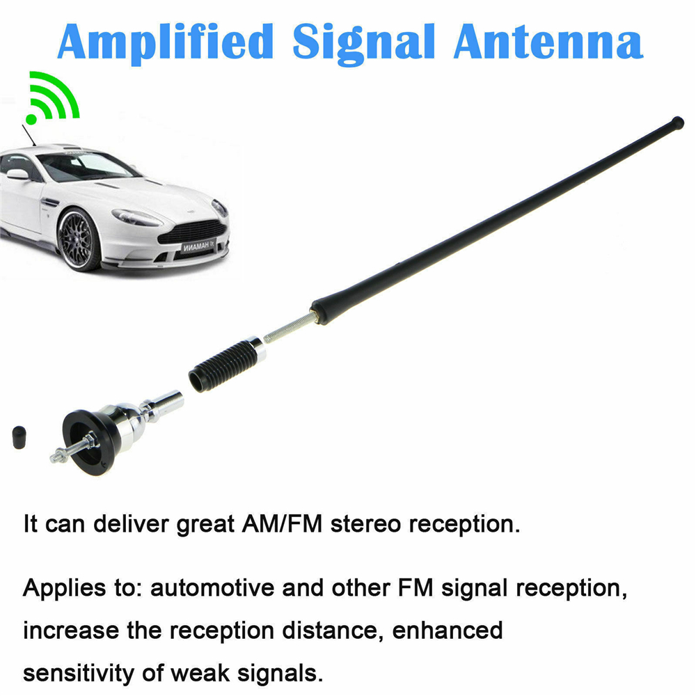 Anten thu sóng radio AM/ FM 16 inch dành cho ô tô