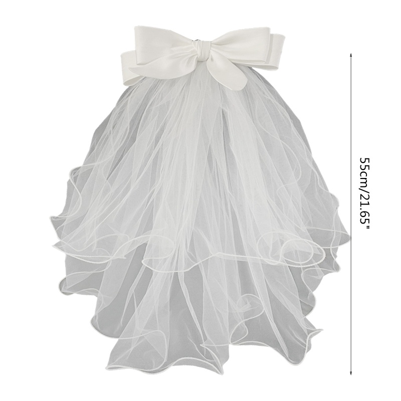 Dải Vải Tuyn 2 Tầng Kèm Lược Trang Trí Cho Tiệc Cưới