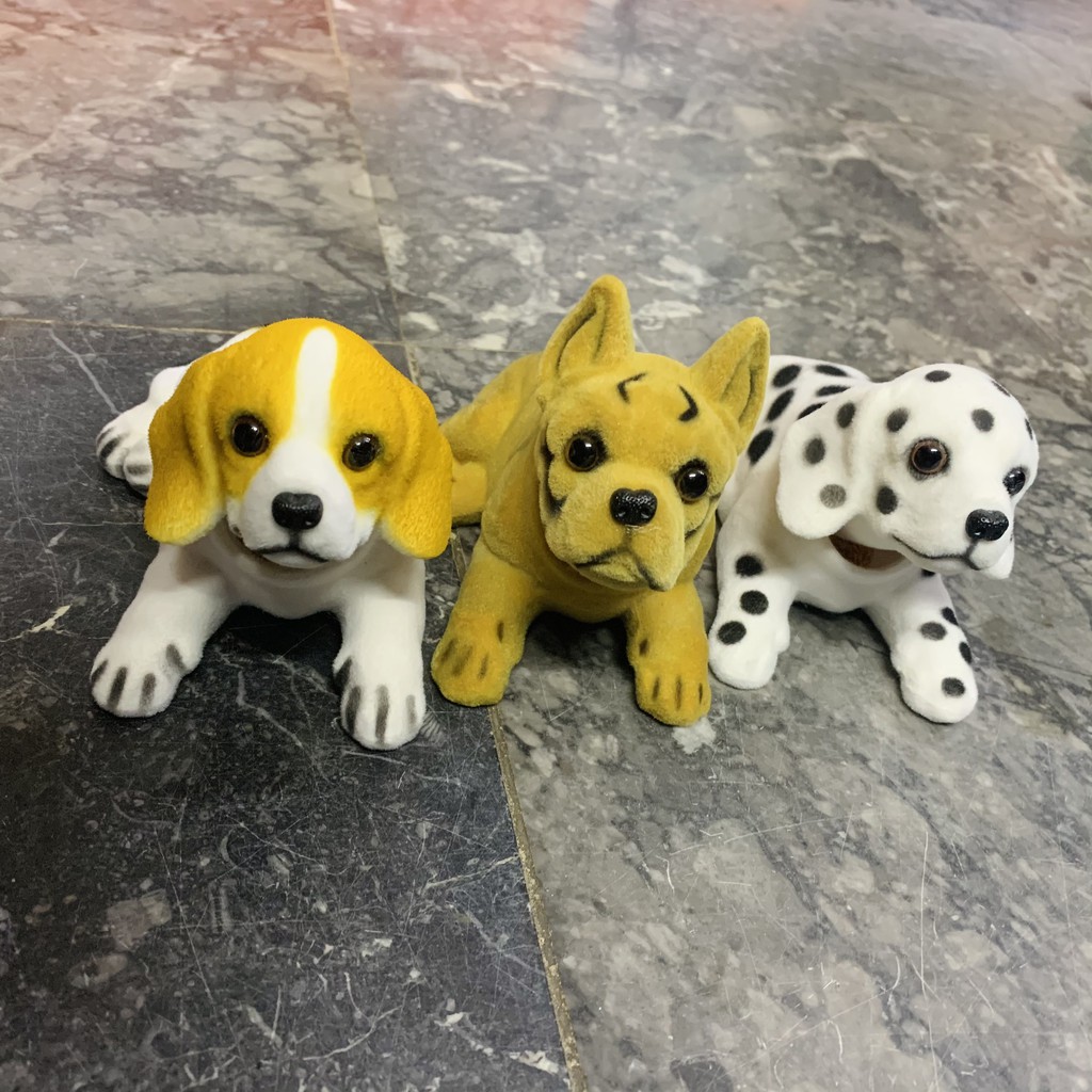 Chó Lắc Lư Trên Xe Hơi - Chó Lắc Lư Đầu Trang Trí Taplo Xe Hơi - Hàng Rẻ, Đẹp, Bền