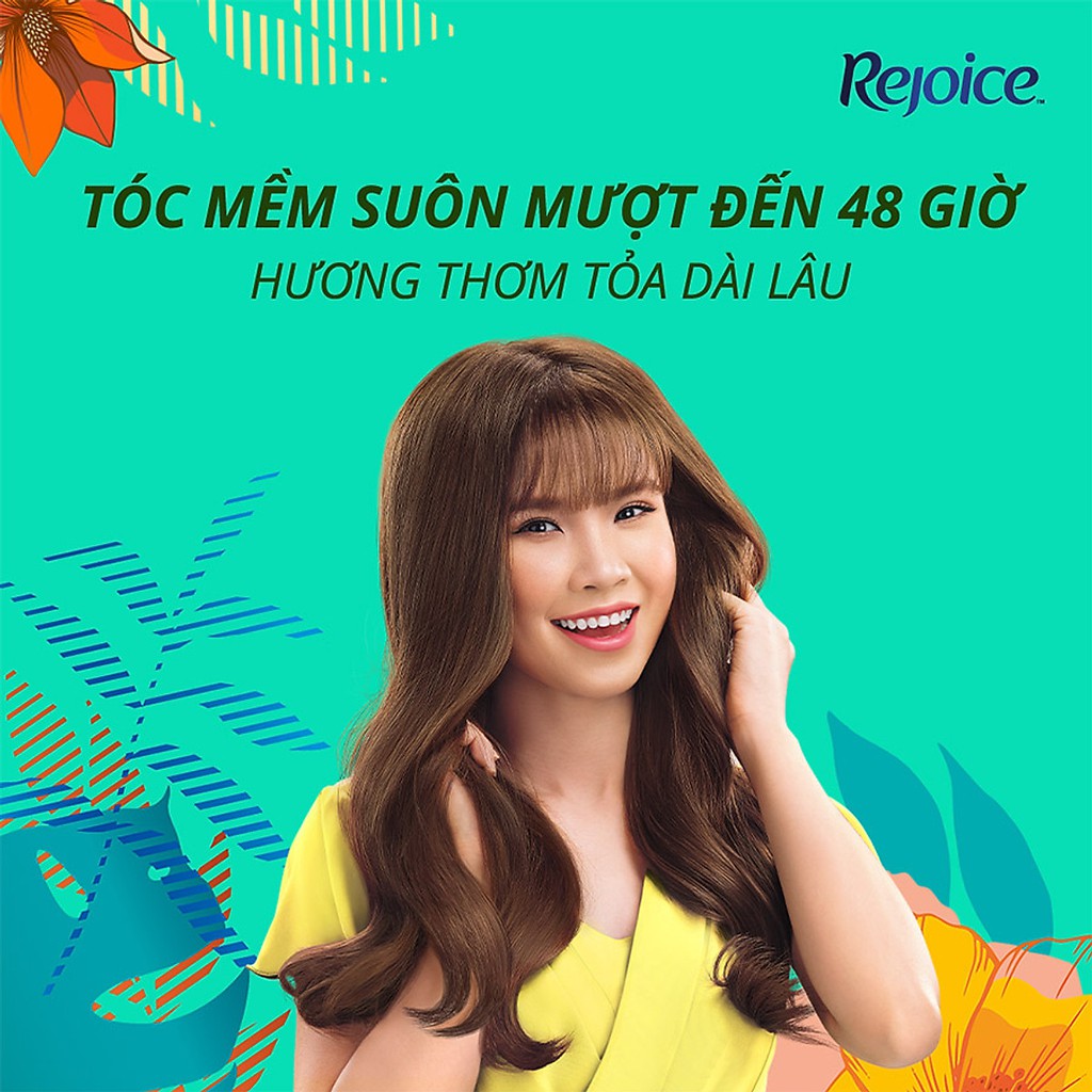 Dầu Gội Rejoice Siêu Mượt  900ml