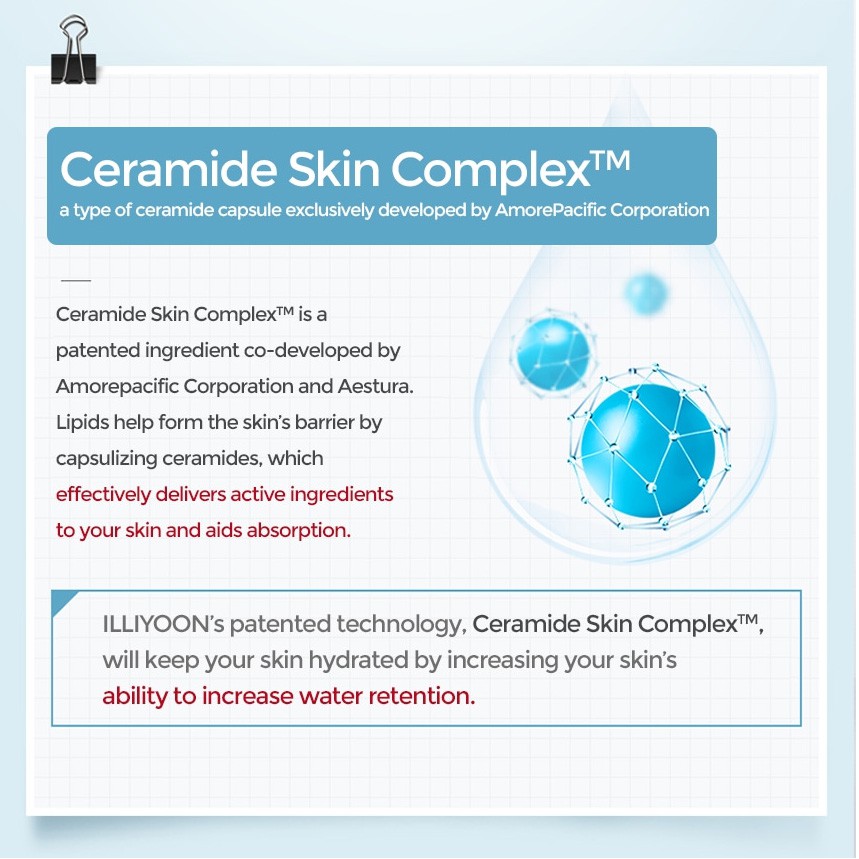 Sữa dưỡng thể ILLIYOON 350ml / 528ml chứa ceramide ato