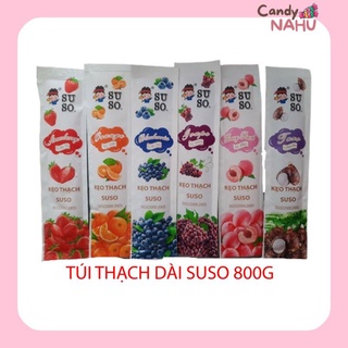 Kẹo thạch Suso thanh dài túi(24 thanh)