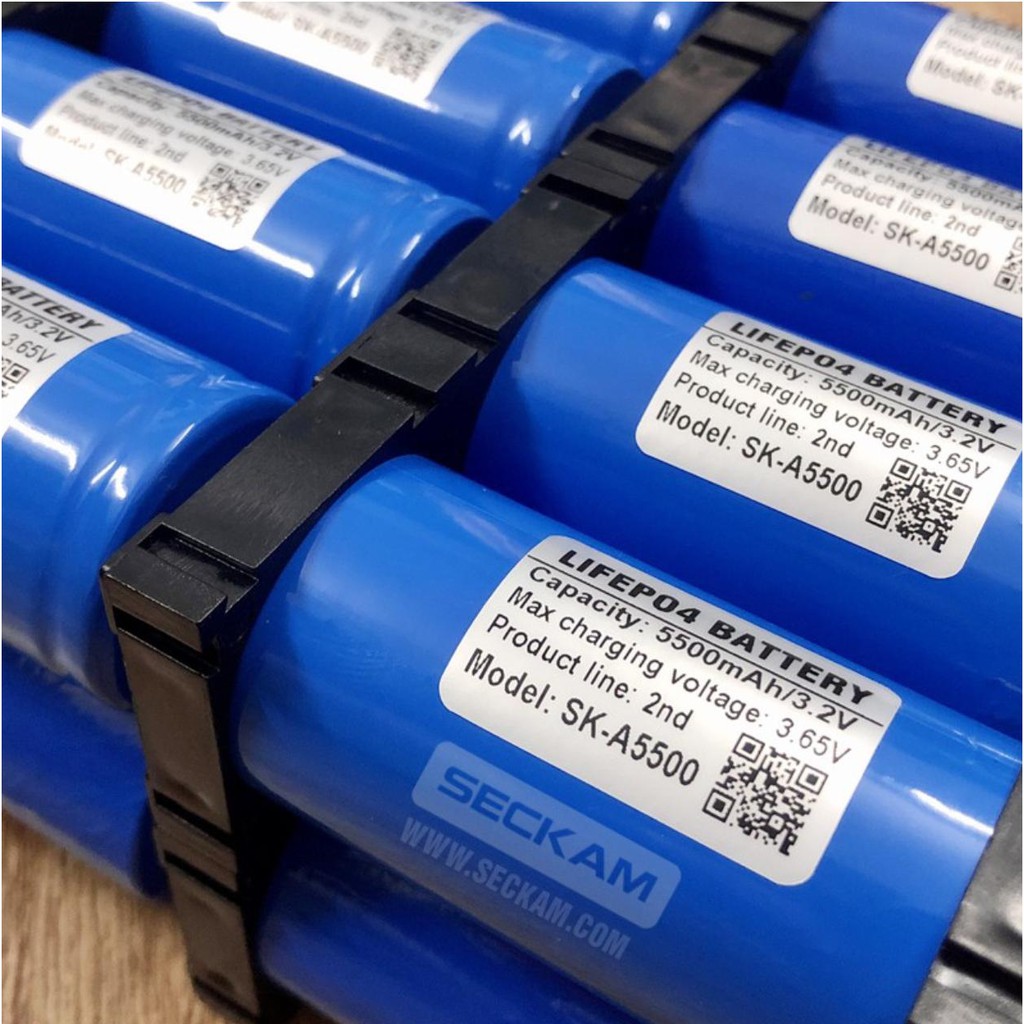 Bộ pin sắt LifePO4 12V 20AH kích thước cho xe điện
